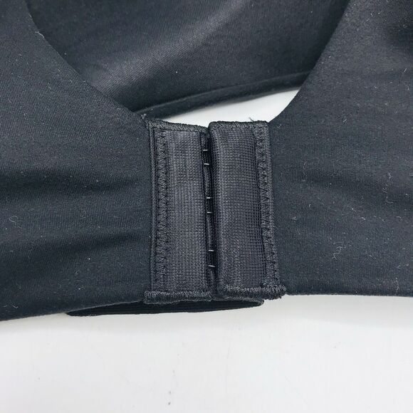 Soma Enbliss Nursing Bra Wireless Full Coverage Back Closure Classic Black 38DD - Picture 3 of 8